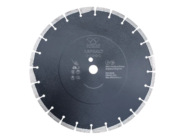 Диск алмазный 350х25,4 мм (сегментный)